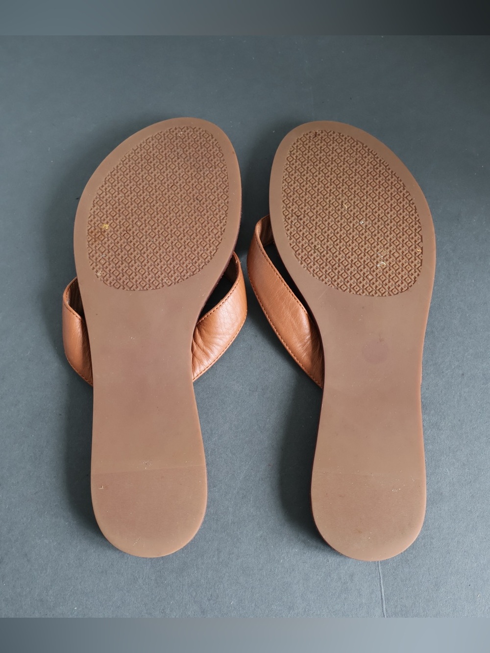 Tory Burch Romy Leather Sandals Size 8M - Picture 10 of 10